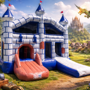Location chateau gonflable multifun chateau fort