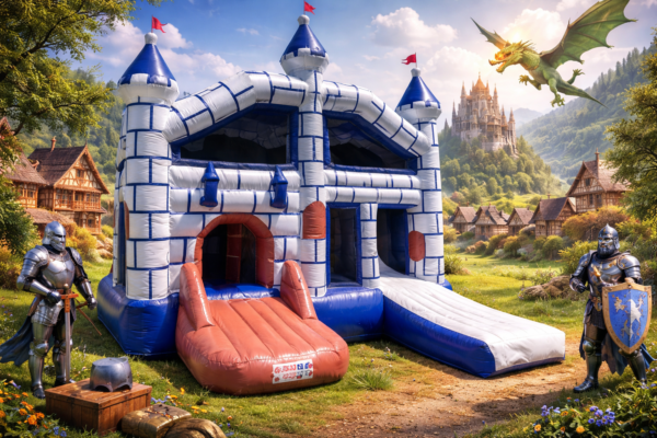 Location chateau gonflable multifun chateau fort