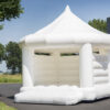 Chateau gonflable blanc