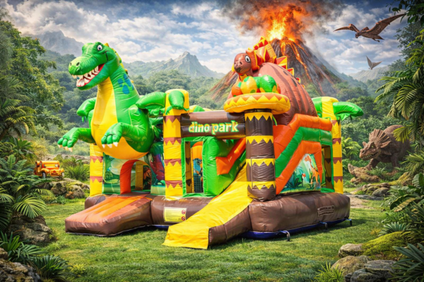 Location chateau gonflable dinoworld