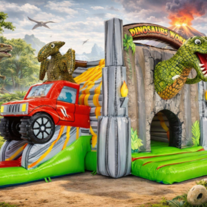 Location chateau gonflable jurassic world