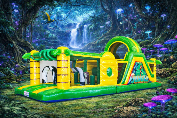 Location parcours gonflable jungle nantes