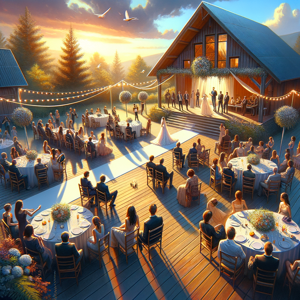 illustration de Jeu des toupies : 10 idées d’animations originales pour un mariage convivial à Vernantes