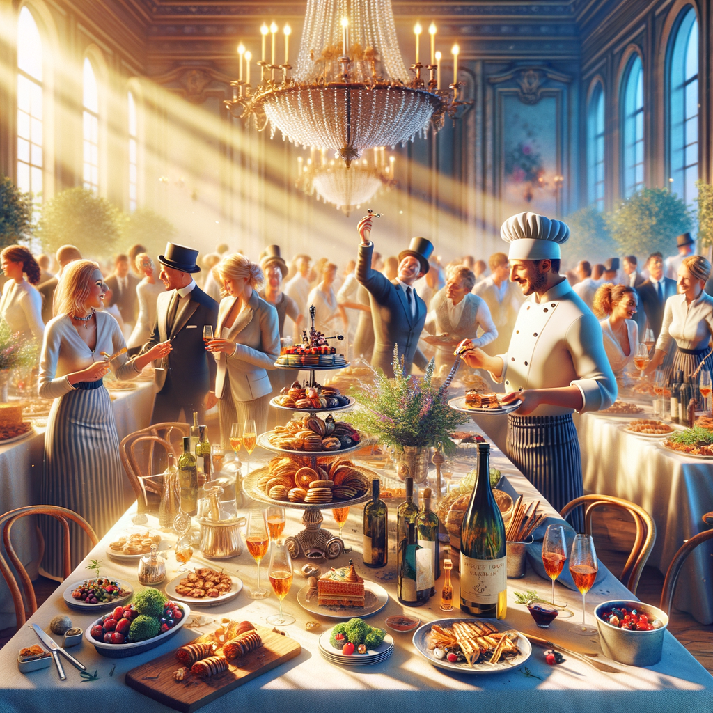 illustration de Organiser une fête d’entreprise réussie à SAINT-PHILBERT-DE-BOUAINE : mise en scène et idées avec le Jeu de table à l'élastique