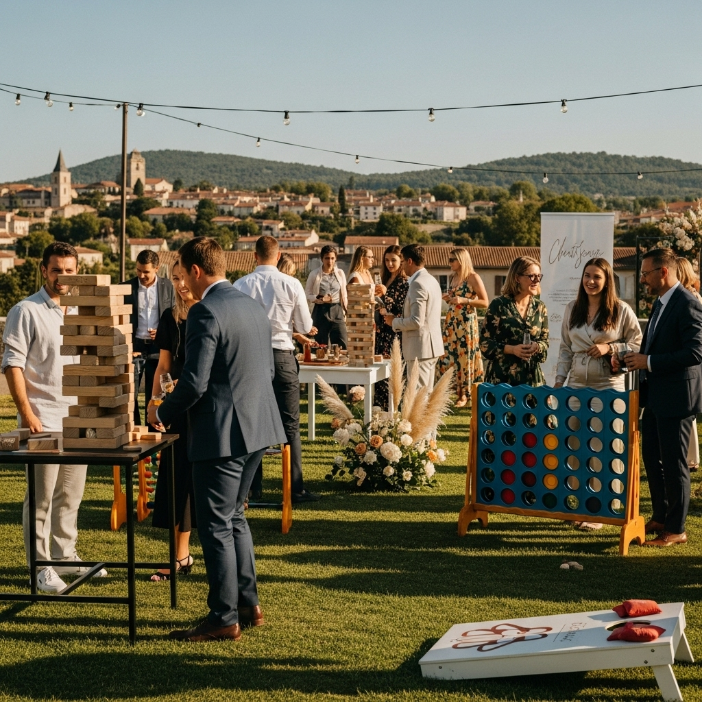 illustration de Organiser une fête réussie à Rocheservière grâce aux jeux événementiels