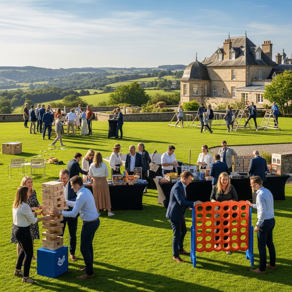 illustration de Organiser une fête d'entreprise réussie à LES IFFS grâce aux jeux et animations