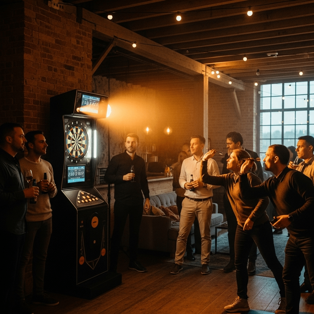 illustration de Louer un jeu de fléchettes électronique pour une soirée privée près de Nantes