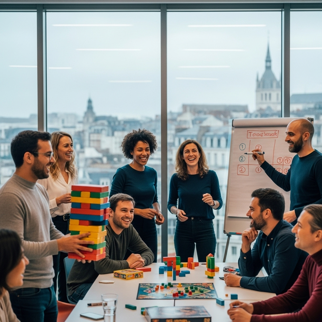 illustration de Animer un team building à Rennes : Nos idées de jeux