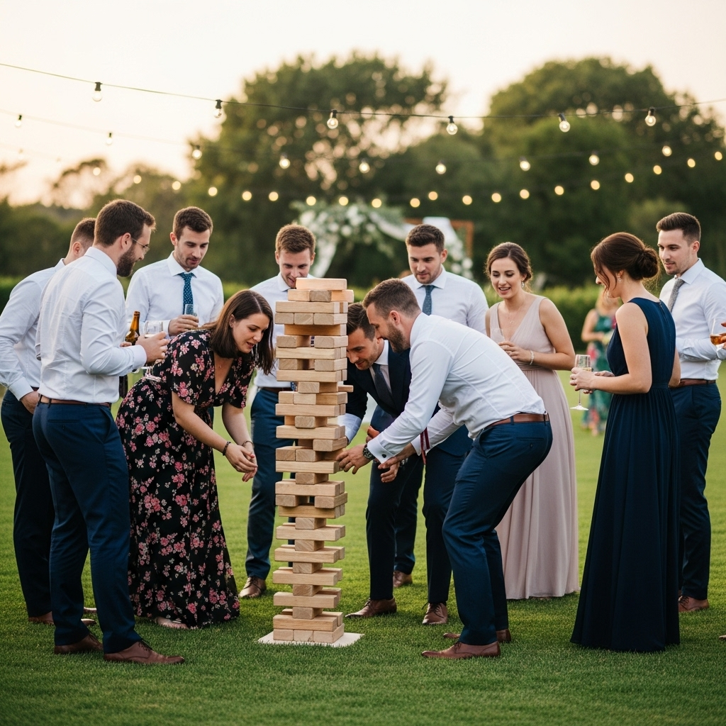 illustration de Mariage : des jeux pour briser la glace entre les invités