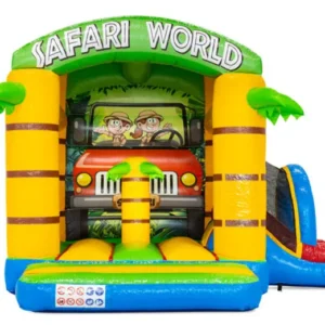 location château gonflable safari