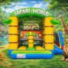 Location chateau gonflable safari world