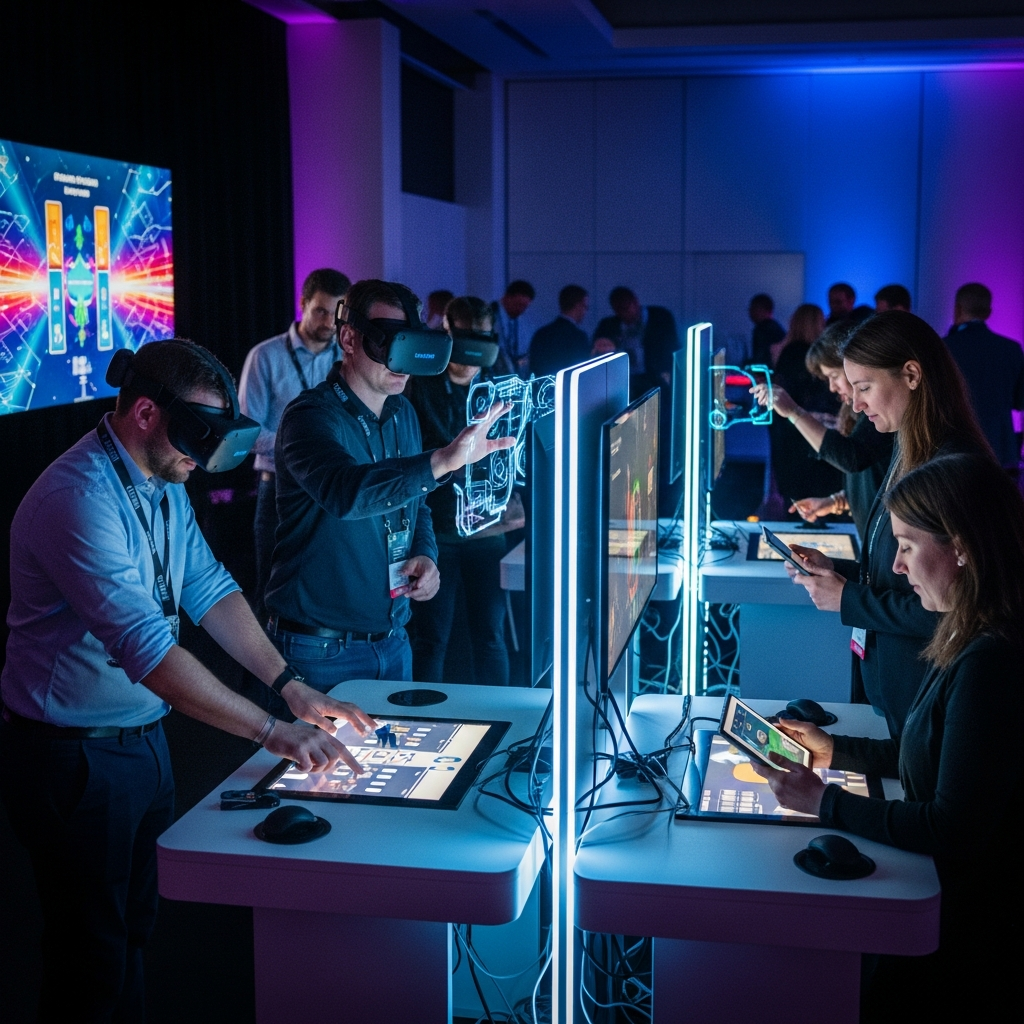 illustration de L’avenir des animations événementielles : jeux interactifs et connectés