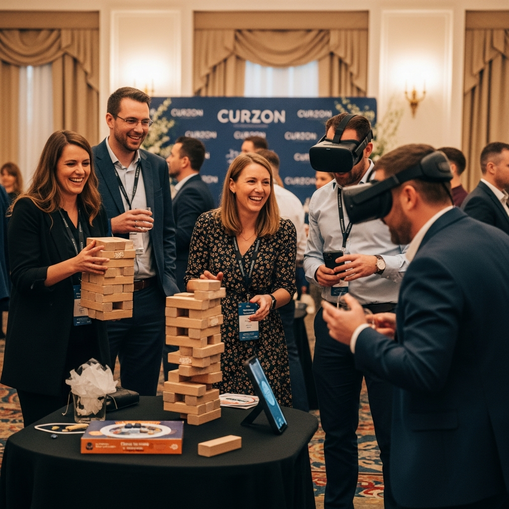 illustration de Fête d'entreprise à Curzon : organiser un événement réussi grâce aux jeux et animations