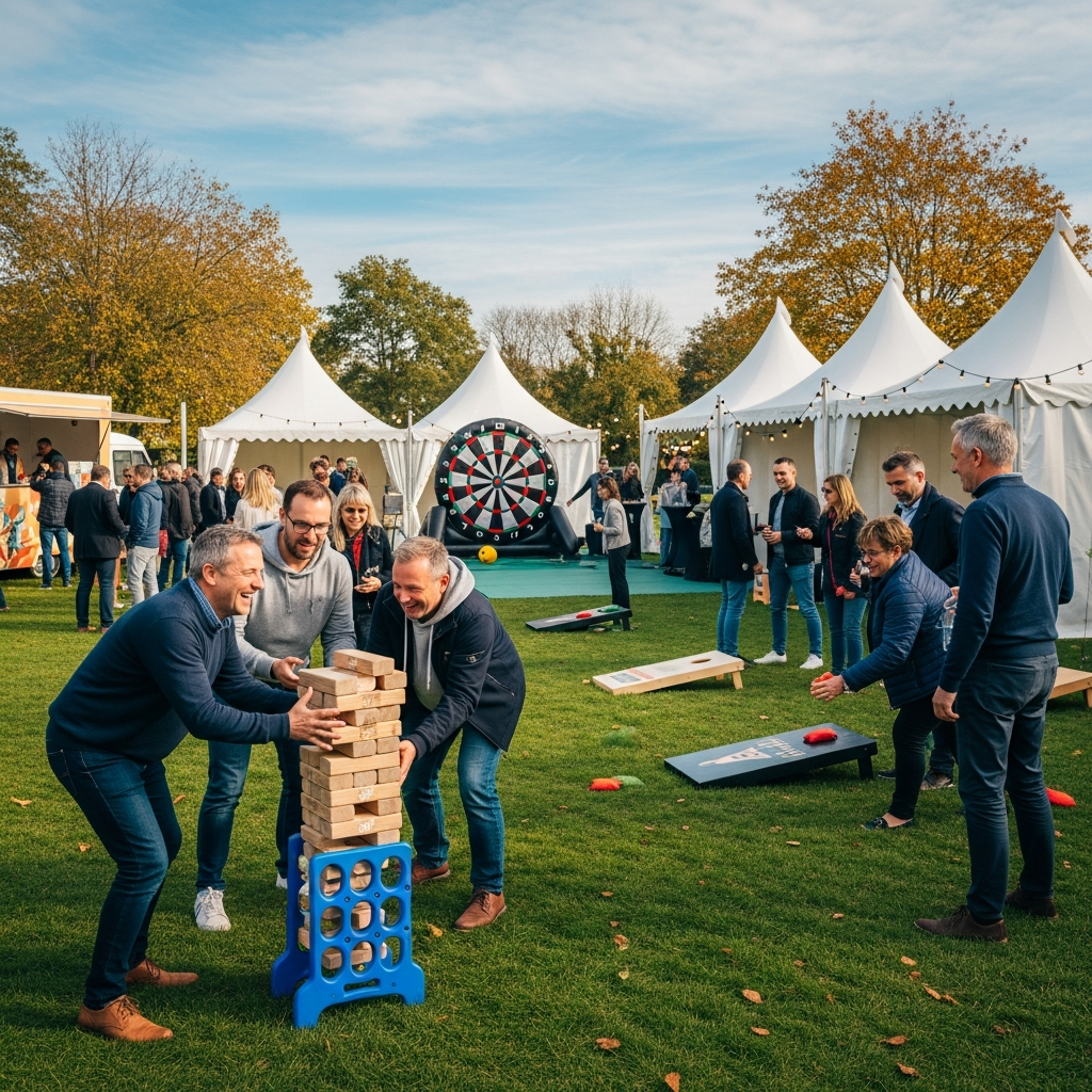 illustration de Animations et location de jeux pour réussir votre événement à Trélazé