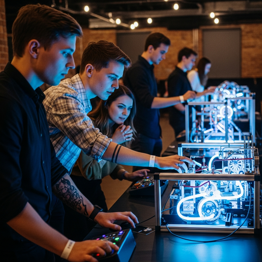 illustration de Les nouveaux jeux mécaniques qui séduisent les jeunes adultes