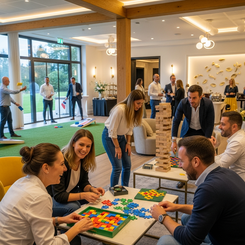 illustration de Organiser une fête d'entreprise réussie à BEAUCOUZÉ : idées et jeux pour fédérer vos équipes