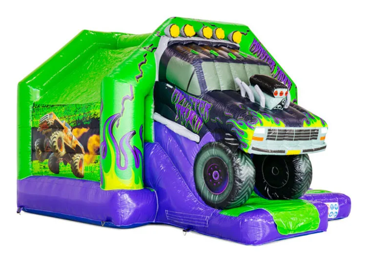 Location château gonflable monster truck