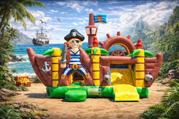 Location chateau gonflable multiplay pirate