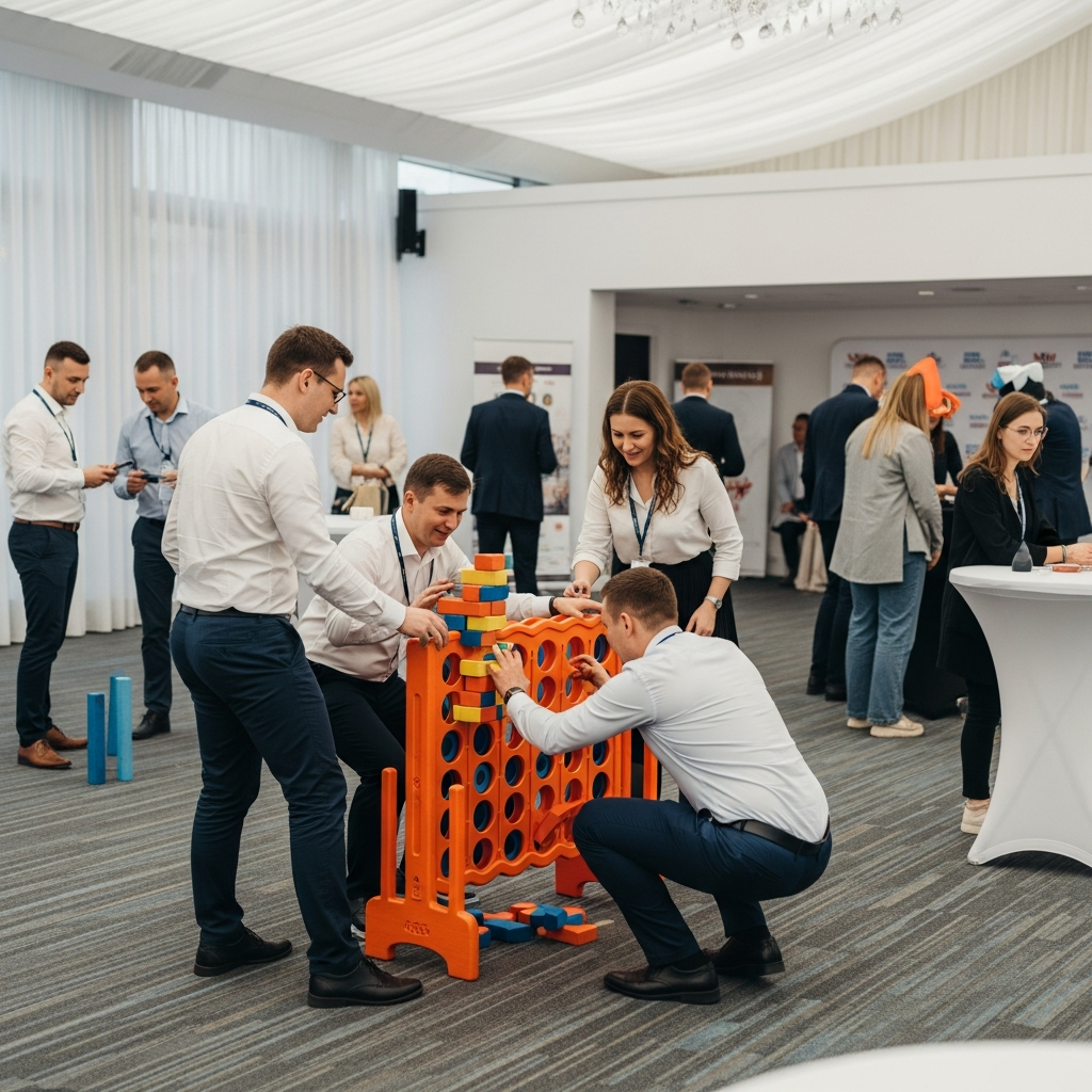 illustration de Comment organiser une fête d’entreprise réussie à Puceul grâce aux jeux et animations