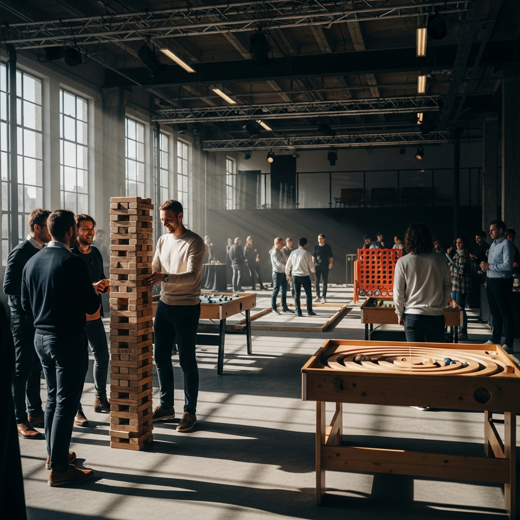 illustration de Pourquoi les jeux traditionnels reviennent en force dans les événements modernes