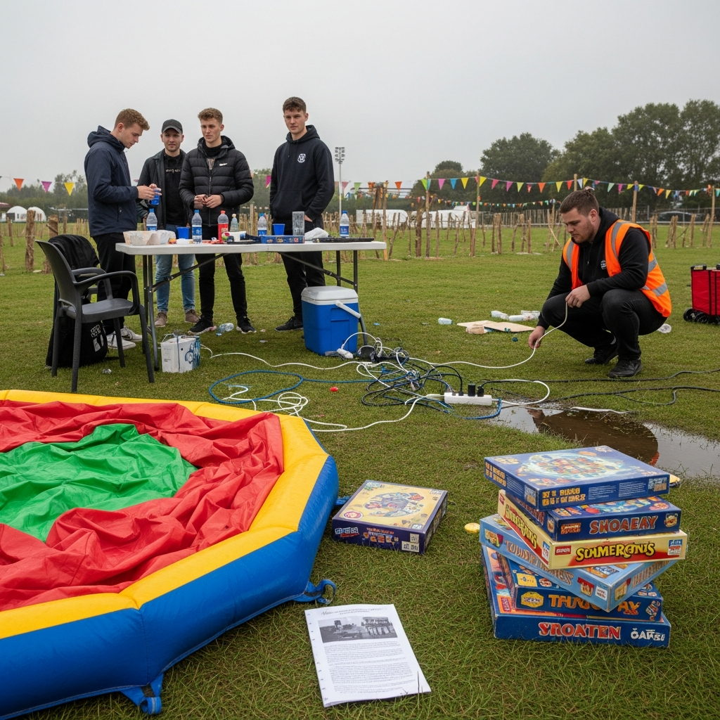 illustration de Location de jeux : les erreurs à éviter pour un événement réussi