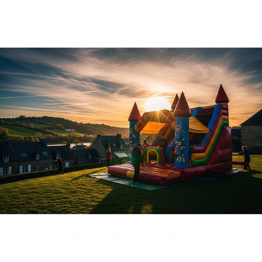 illustration de Location & prix : château gonflable en Loire-Atlantique (44) — Le guide local