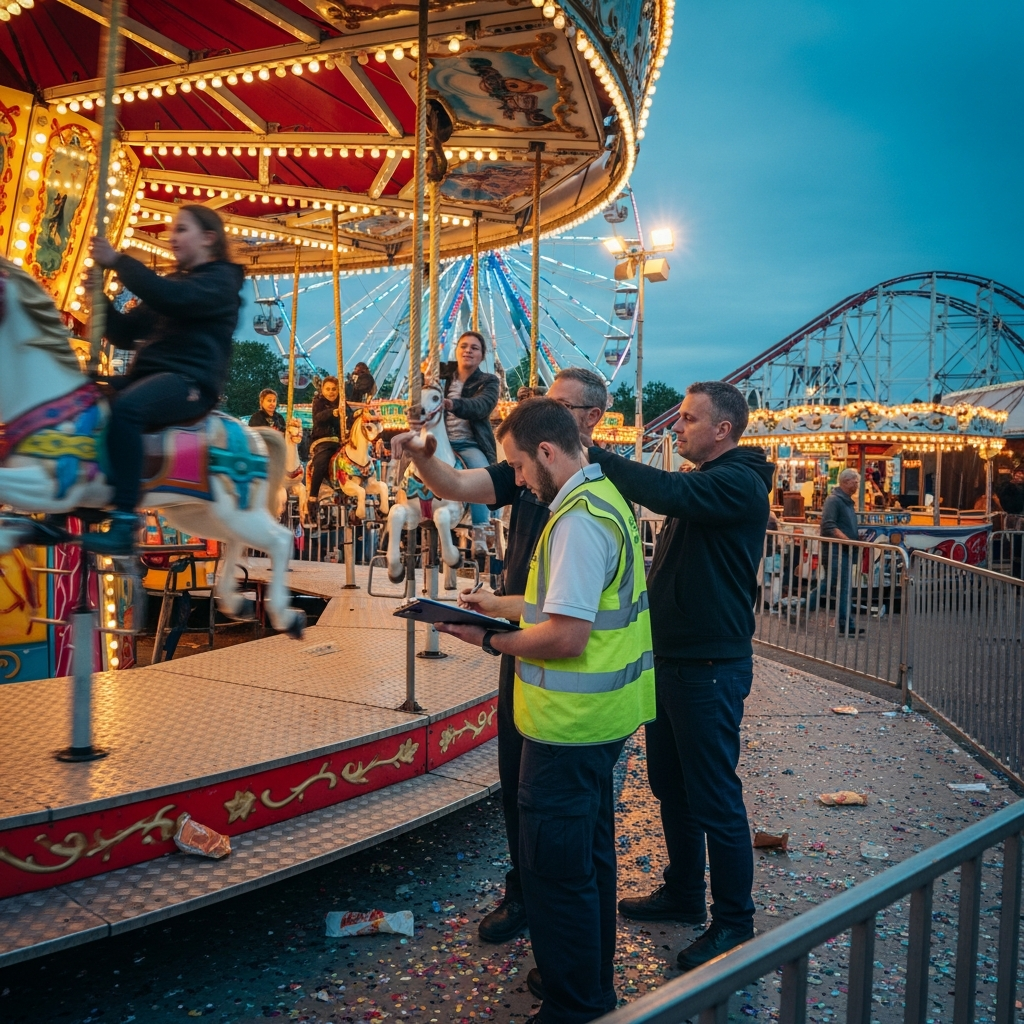 illustration de Sécurité et réglementation pour Jeux de foire : les points indispensables