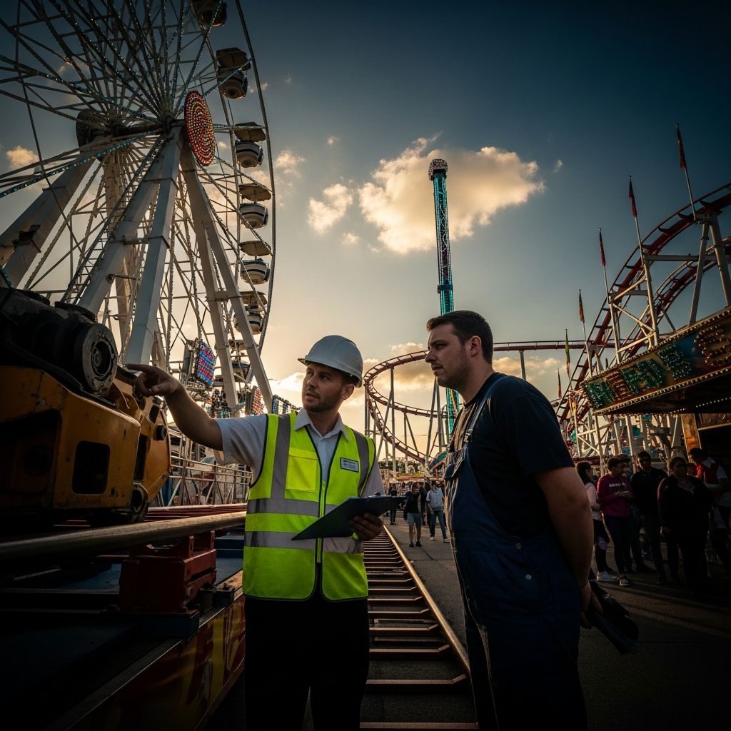illustration de Sécurité et réglementation pour jeux fête foraine : les points indispensables
