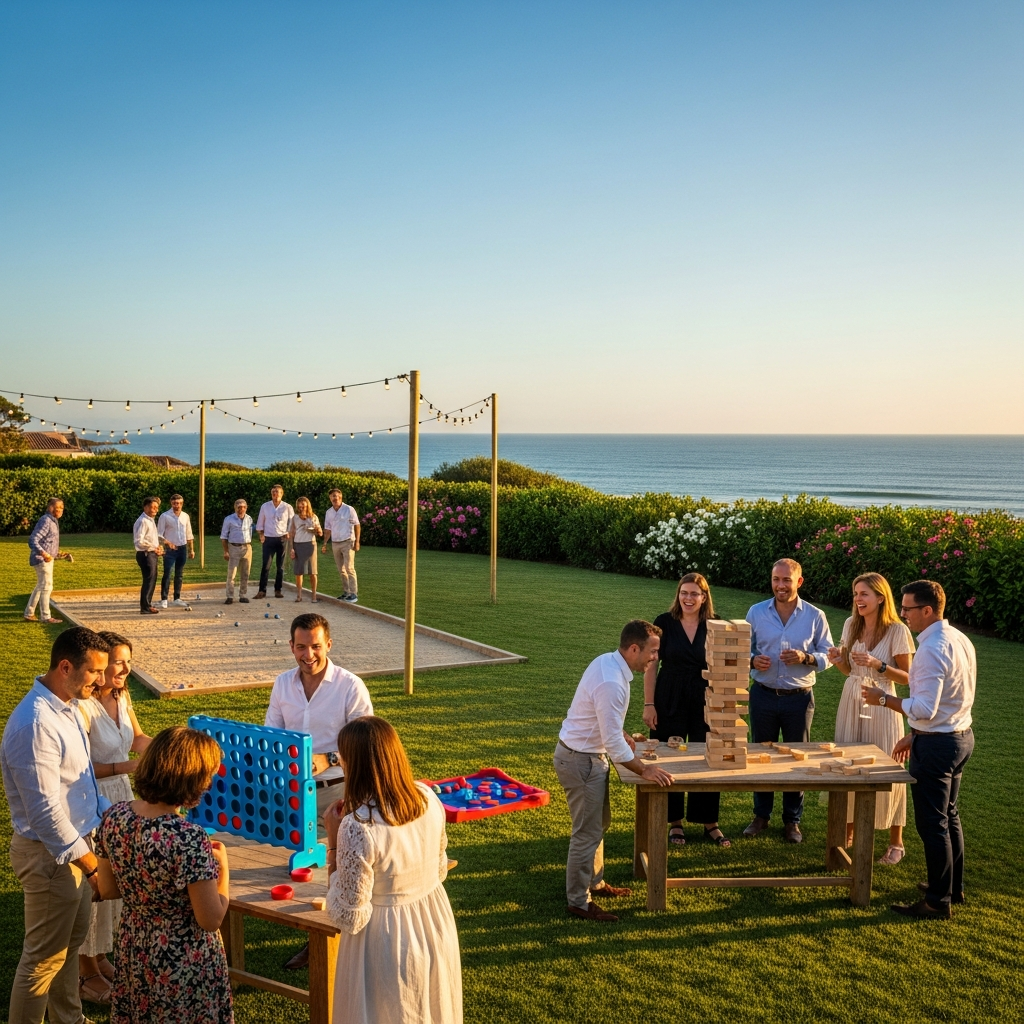 illustration de Organiser une fête d'entreprise réussie à Jard-sur-Mer : jeux, animations et conseils pratiques