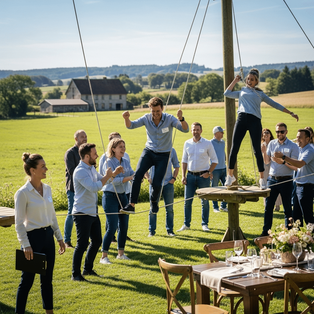 illustration de Organiser sur site rural : erreurs concrètes et garde-fous pratiques